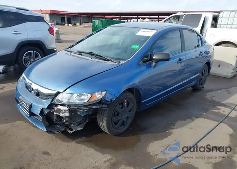 2010 Honda Civic Vp from USA, damaged, VIN 19XFA1F38AE002408